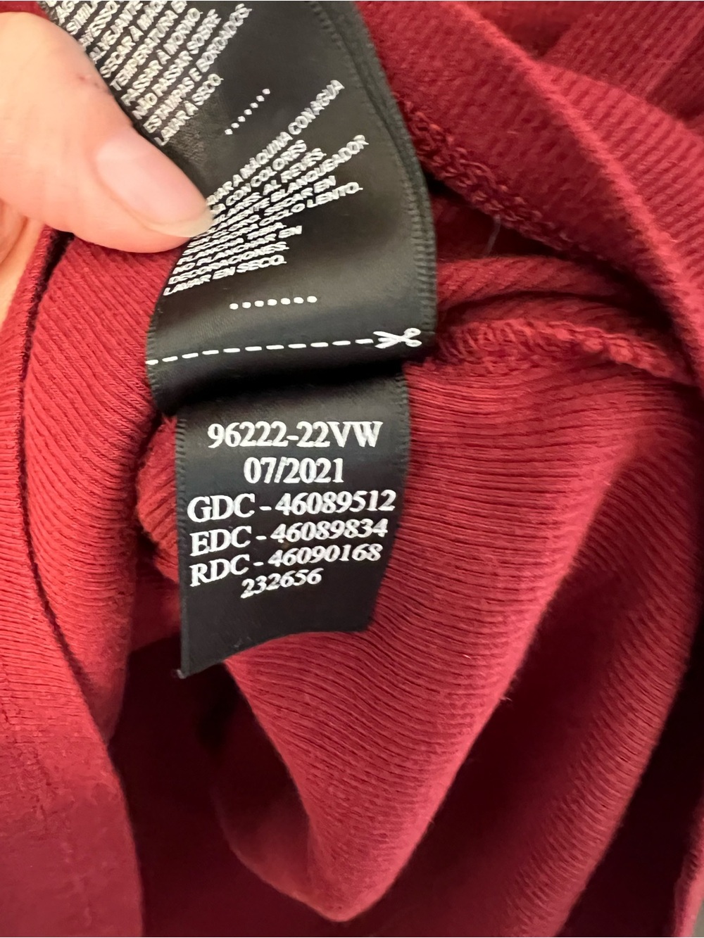 Harley-Davidson Burgundy Red Logo Pullover size XL turtleneck - Picture 5 of 7